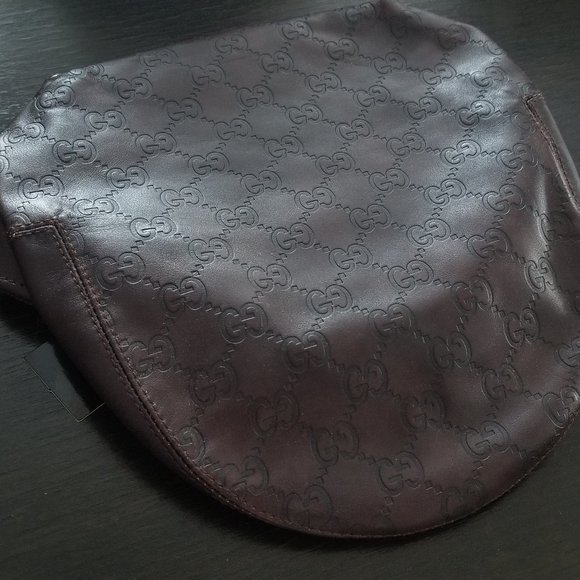 Authentic Gucci Genuine Leather Brown Hat - Picture 1 of 8